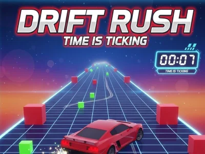 Spel Drift Rush Tyd tik aanlyn