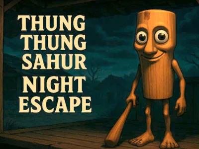Spel Thung Thung Sahur Night Escape aanlyn