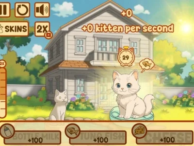 Spel Klik Kitty Idle aanlyn