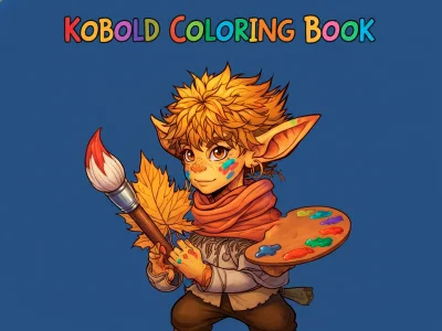 Spel Kobold Kleurboek aanlyn