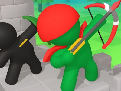 Spel Merge Archers Bow and Arrow aanlyn
