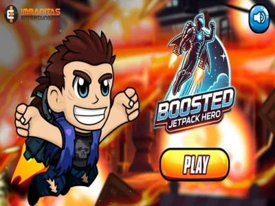Spel Versterkte Jetpack Hero aanlyn