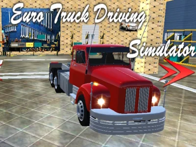 Spel Euro Truck Driving Simulator aanlyn