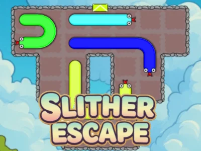 Spel Slither ontsnapping aanlyn