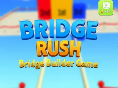 Spel Bridge Rush Bridge Builder Game aanlyn