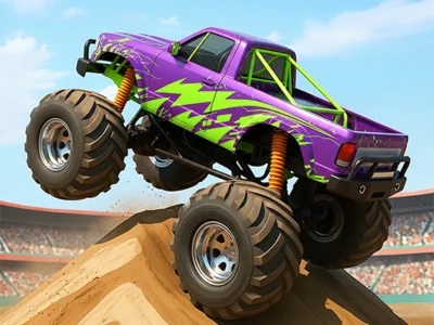 Spel Monster Truck Stunt Game aanlyn