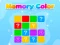 Spel Memory Color aanlyn
