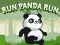 Spel Hardloop, panda, hardloop aanlyn