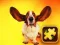 Spel Grappige Honde-puzzel aanlyn