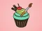 Spel Leker Cupcake Kleur aanlyn