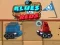 Spel Klein Blou teen Mini Rooi aanlyn