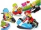 Spel Karikatuur Kart Legpuzzel aanlyn
