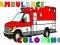 Spel Ambulansvrag kleurbladsye aanlyn