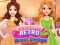 Spel Prinses Retro Chic Kleed Ontwerp aanlyn