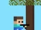Spel Steve se avontuurlike in Minescraft aanlyn