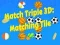 Spel Pas Drie 3D: Paslike Tegels aanlyn