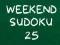 Spel Naweek Sudoku 25 aanlyn
