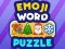 Spel Emoji Woord Legpuzzle aanlyn