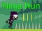 Spel Ninja hardloop aanlyn