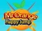Spel Mnr. Oranje Flappy Spring aanlyn