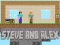 Spel Steve en Alex aanlyn