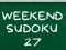 Spel Naweek Sudoku 27 aanlyn