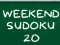 Spel Naweek Sudoku 20 aanlyn