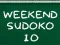 Spel Naweek Sudoku 10 aanlyn