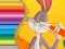 Spel Kleurboek vir Bugs Bunny aanlyn