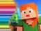 Spel Kleurboek vir Minecraft aanlyn