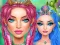 Spel Mermaidcore-make-up aanlyn