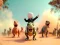 Spel Stickman: Dinosaur Arena aanlyn