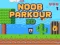 Spel Noob Parkour 2D aanlyn