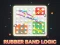 Spel Beweeg die Rubber Bands Logic legkaart aanlyn