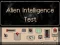 Spel Uitheemse intelligensie-toets aanlyn