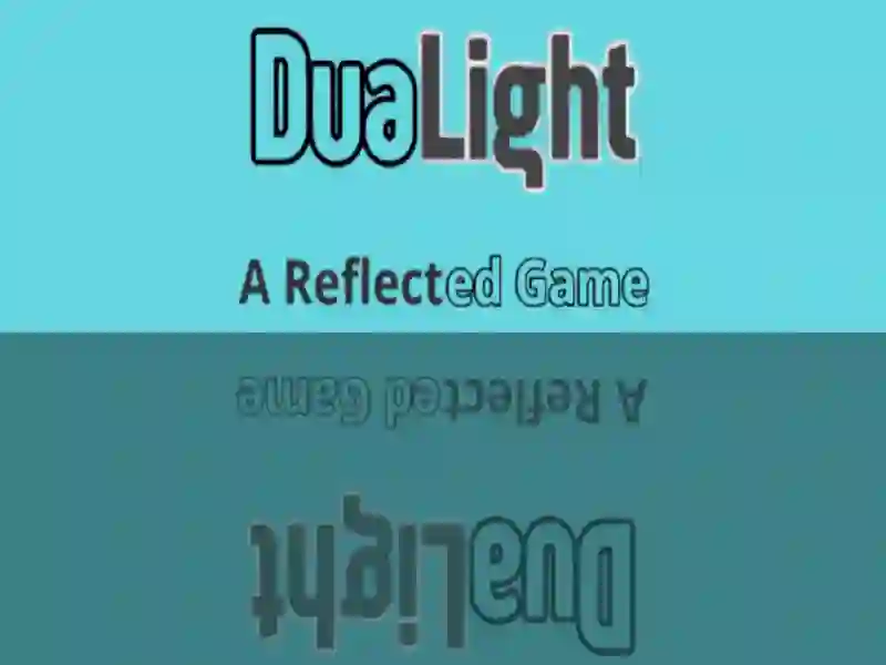 Spel Dualight 'n weerkaatsde spel aanlyn