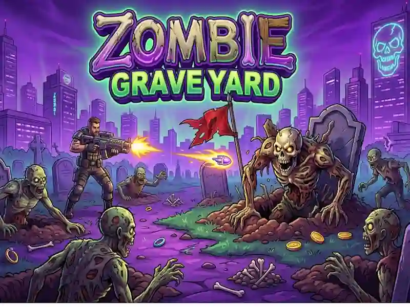 Spel Zombie Grave Yard aanlyn