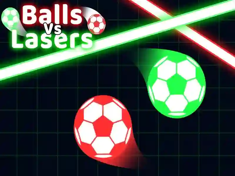 Spel Balle vs lasers aanlyn