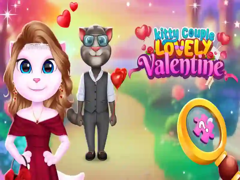 Spel Kitty paartjie lieflike valentyn aanlyn