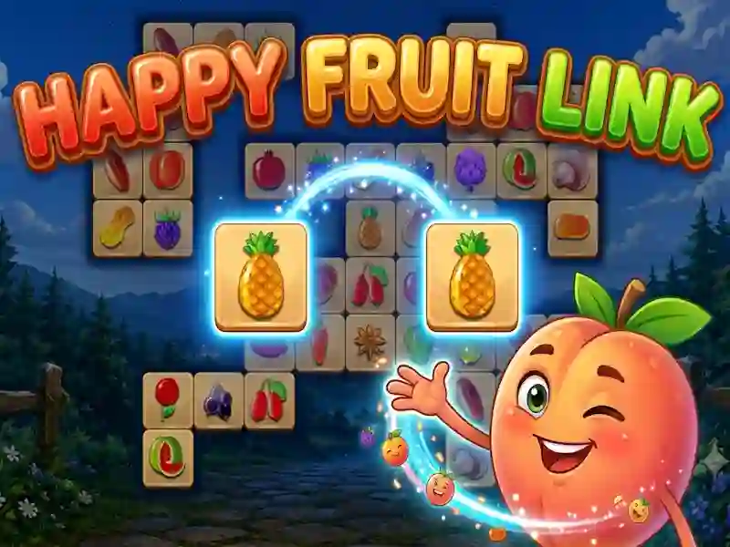 Spel Happy Fruit Link aanlyn