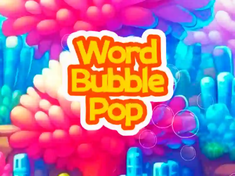 Spel Woord Bubble pop aanlyn