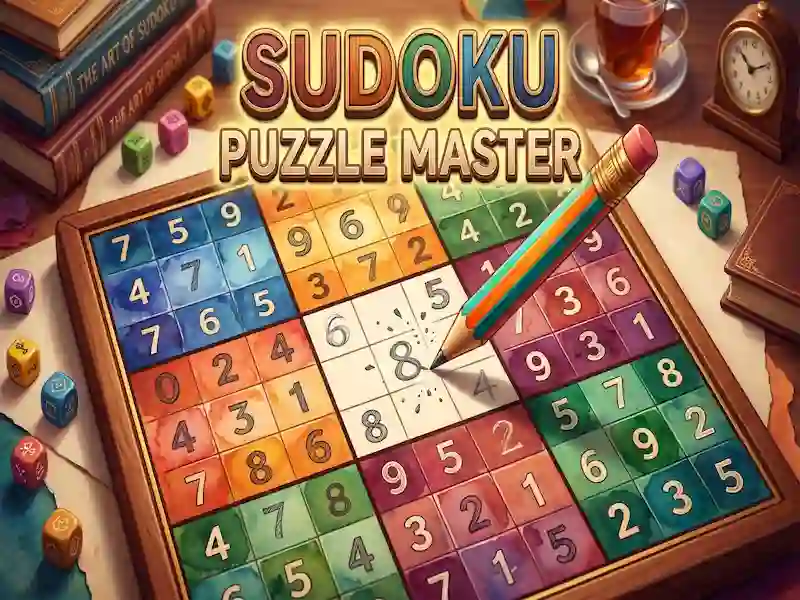 Spel Sudoku Puzzle Master aanlyn