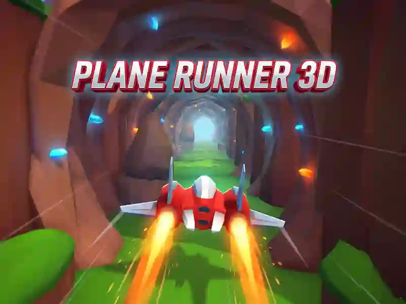 Spel Plane Runner 3D aanlyn