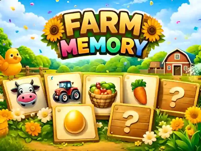 Spel Farm Memory aanlyn
