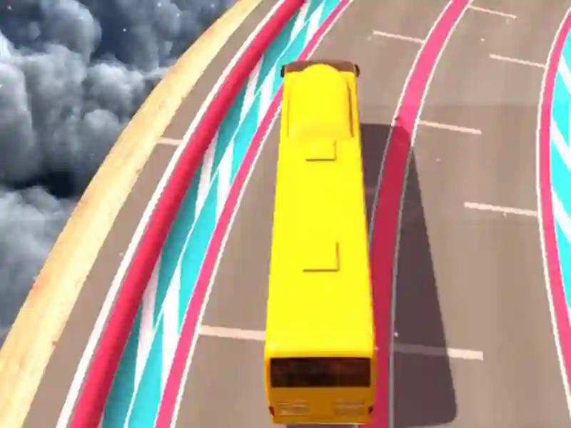 Spel Oprit bus stunt simulator aanlyn