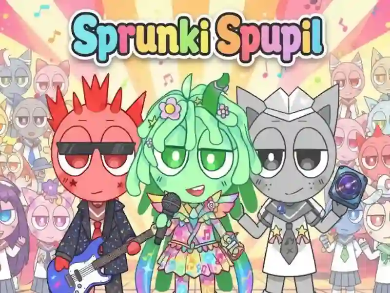 Spel Sprunki Spupil aanlyn