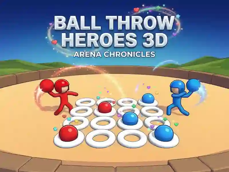 Spel Ball Gooi Heroes 3D aanlyn