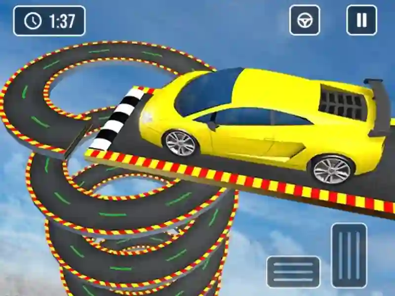 Spel Mega Car Stunt Ramps-speletjies aanlyn