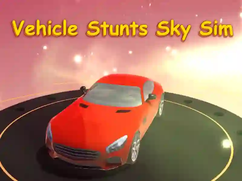 Spel Voertuig stunts Sky Sim aanlyn