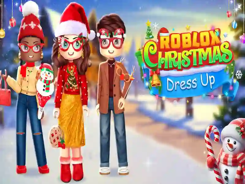 Spel Roblox Christmas DressUp aanlyn